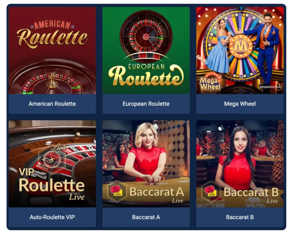 Jackpoty Live Casino